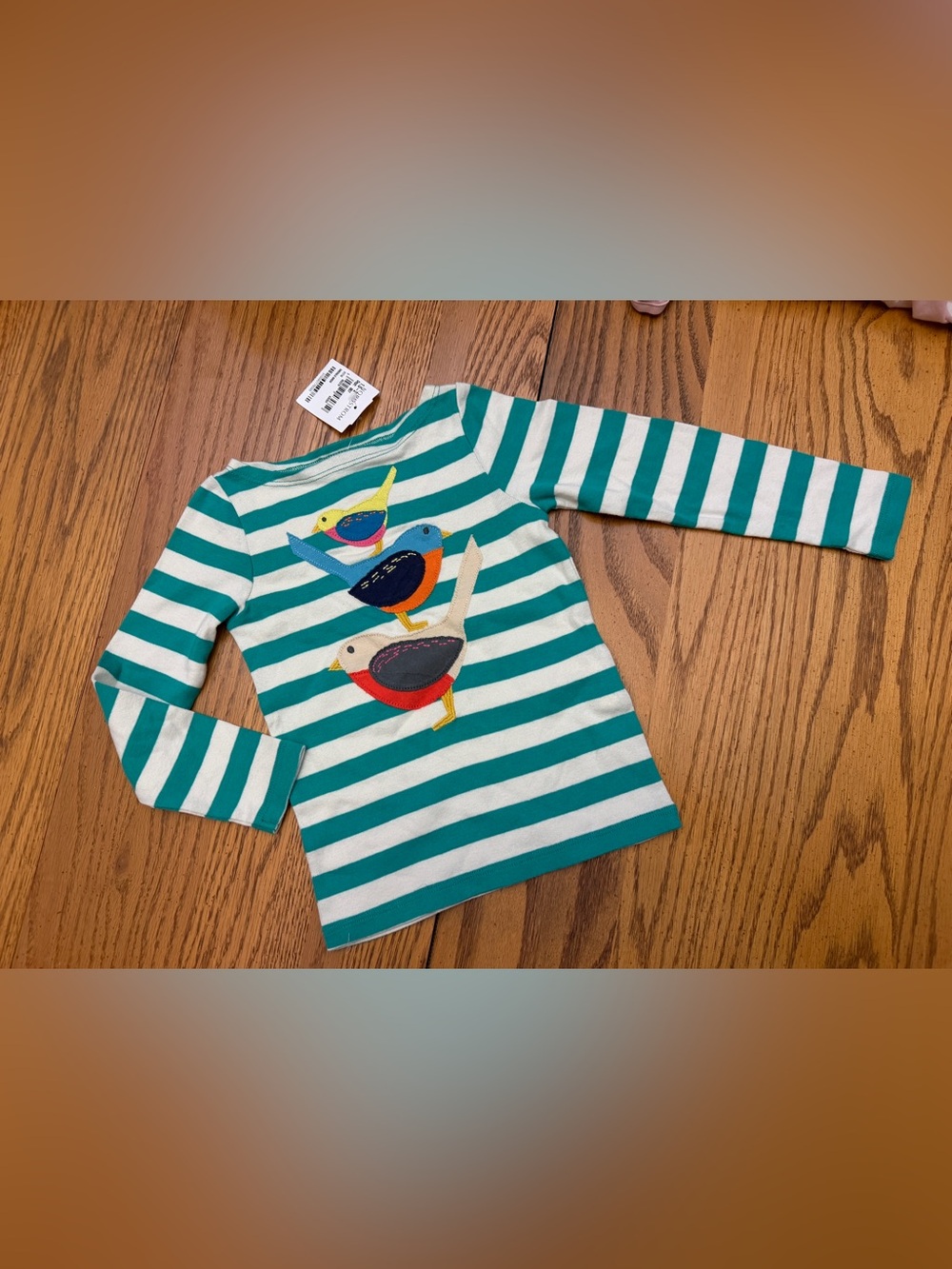 Mini Boden Breton stripe Shirt